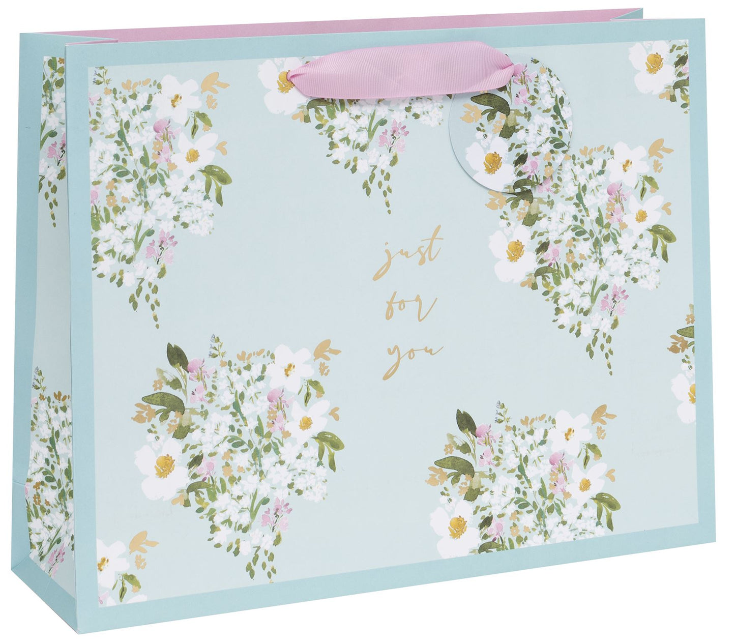 BAG LARGE LANDSCAPE CASCADING BLOOMS