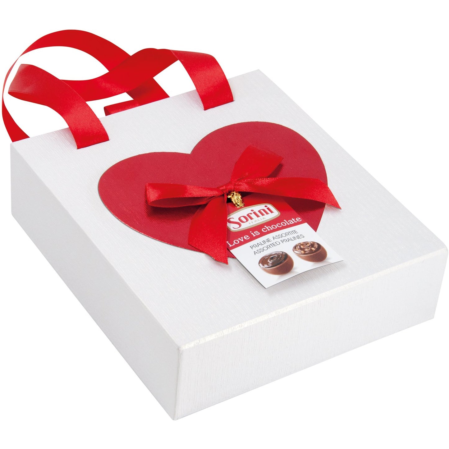 Piccola Red and White Gift Box