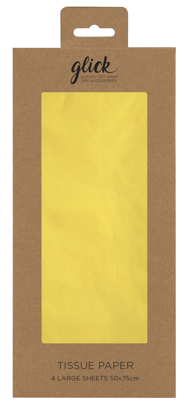 TISSUE PLAIN LEMON