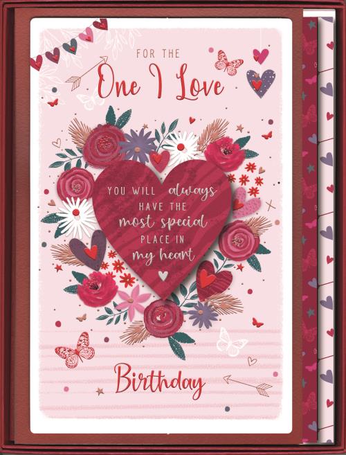 ONE I LOVE BOXED CARD