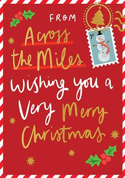 Across the Miles - Letter