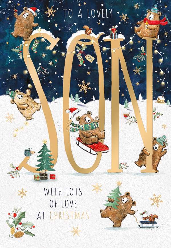 SON - BEARS IN SNOW