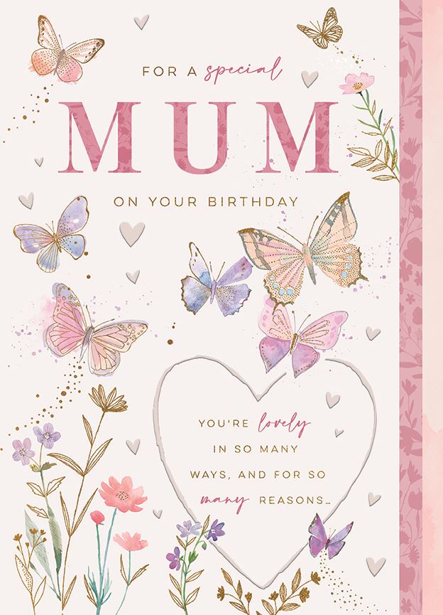 MUM BOXED CARD