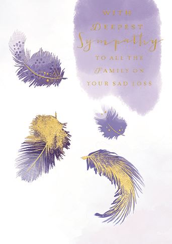 SYMPATHY TO ALL THE FAMILY