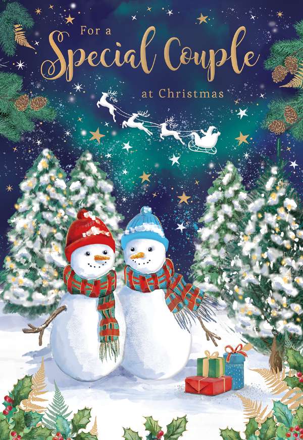 76-SPECIAL COUPLE-SNOW COUPLE