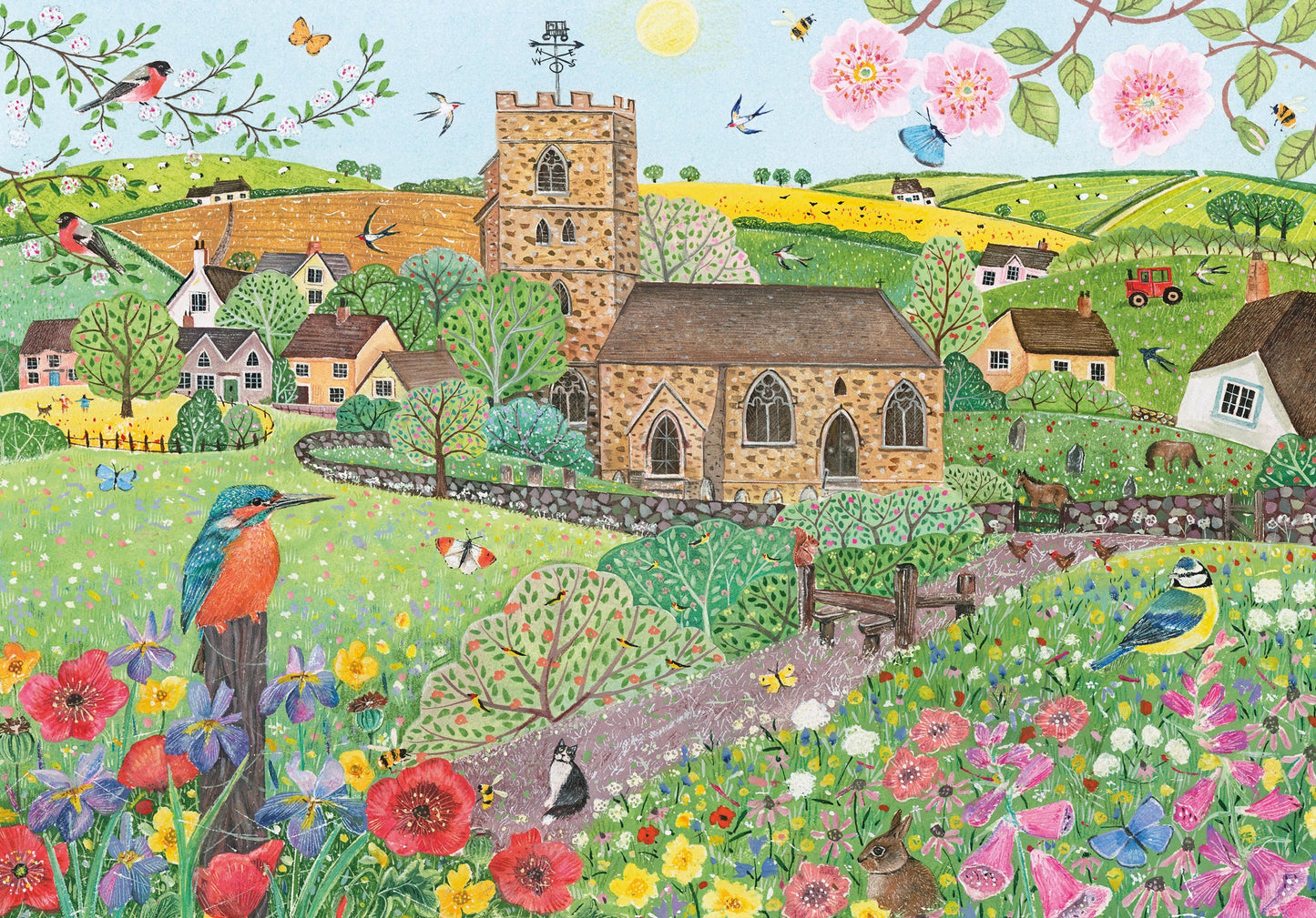 JIGSAW 500 PIECE - Summer Village