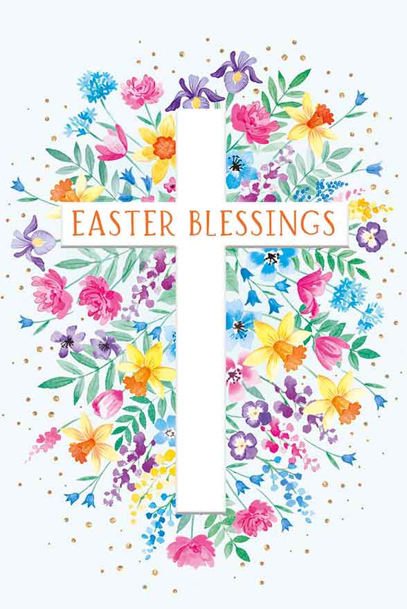 33-M4-EASTER BLESSINGS CROSS