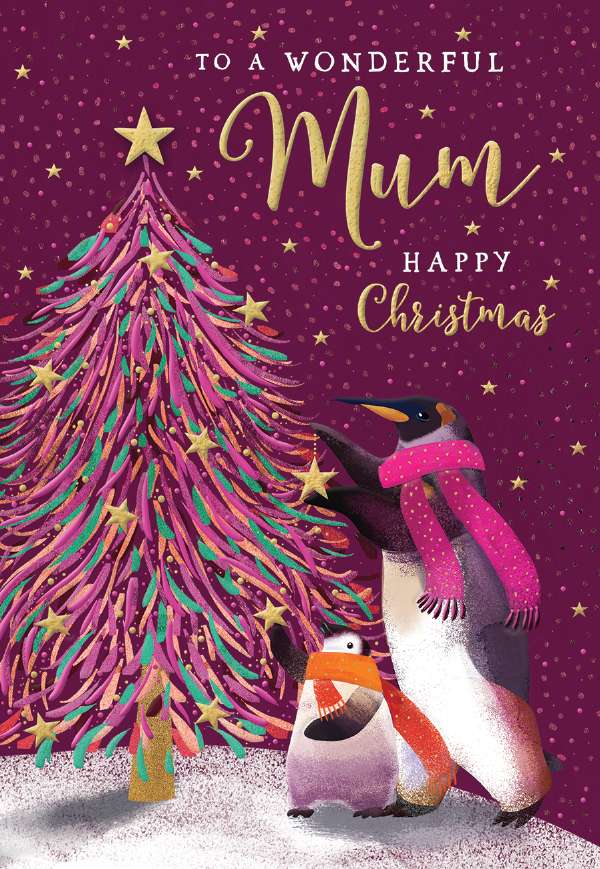 MUM - PENGUINS & TREE