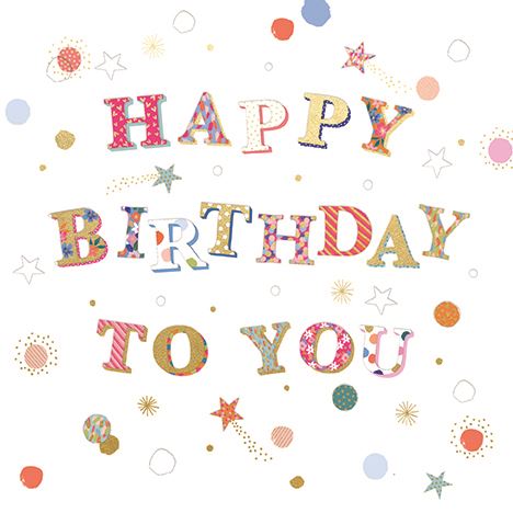HAPPY BIRTHDAY