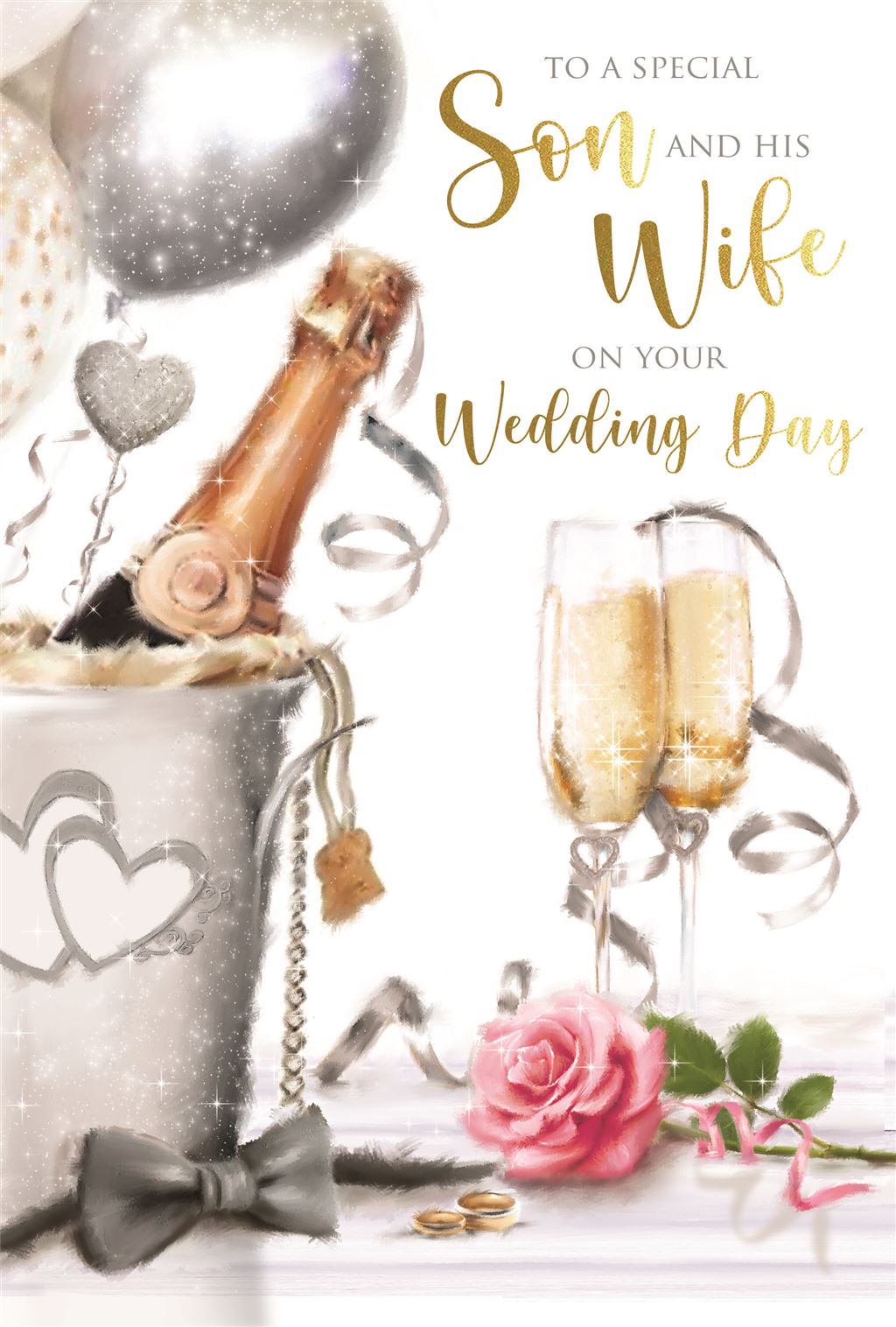 SON & WIFE WEDDING DAY