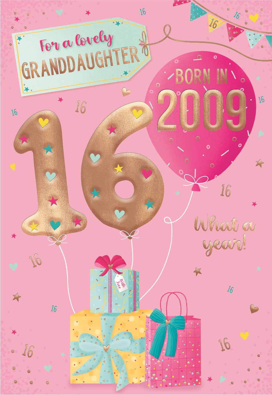 Bday 16th Granddaughter YYWB 2025