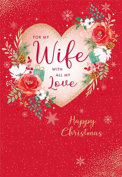 WIFE RED HEART