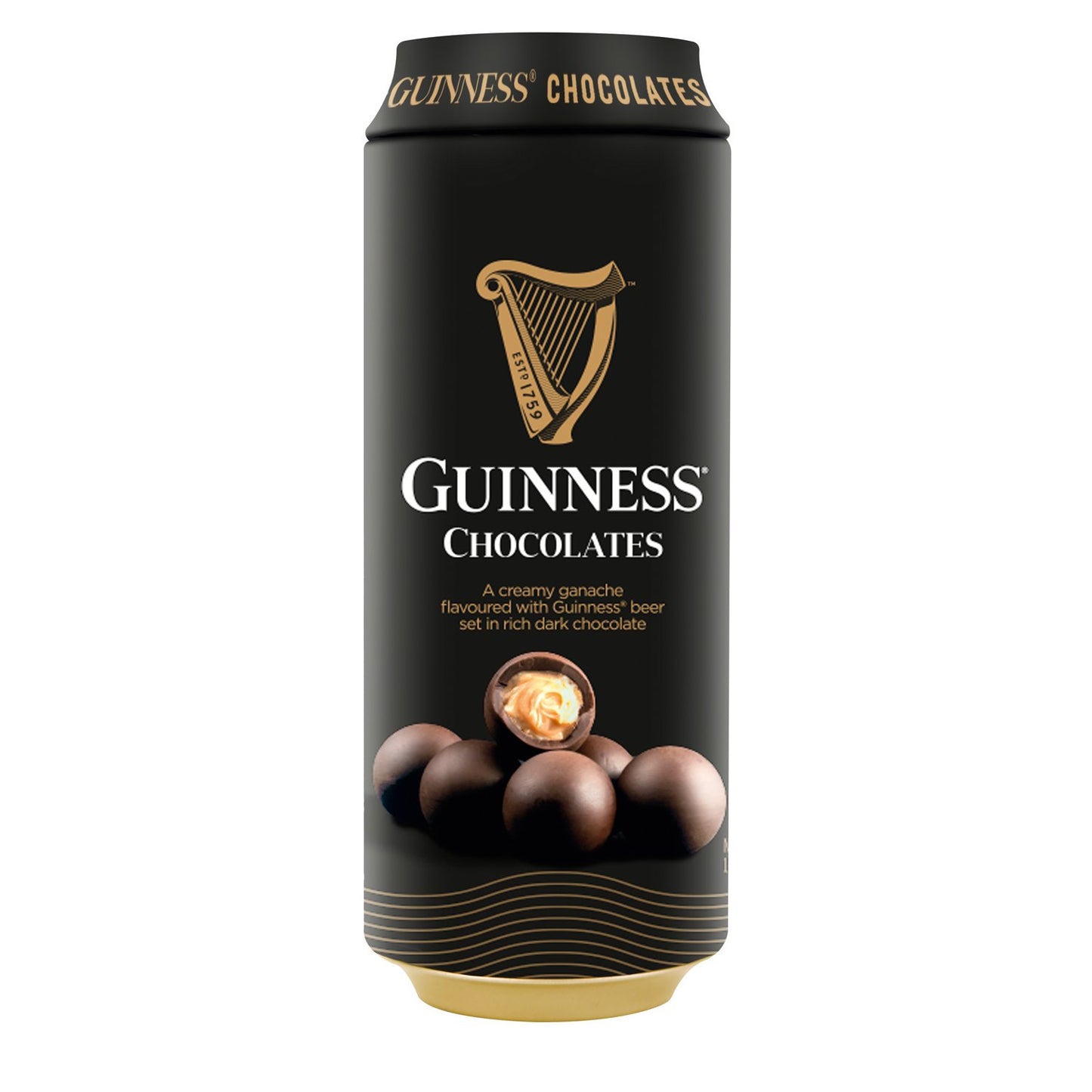 GUINNESS TRUFFLES IN BEER CAN