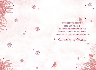 SPECIAL FRIENDS SNOWY/BIRD BATH