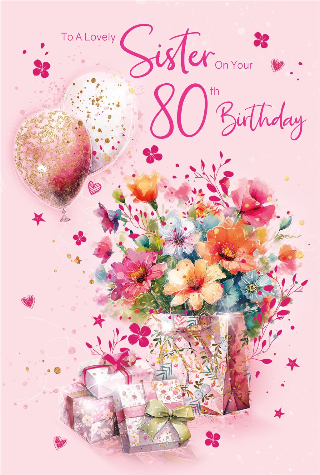 SISTER 80TH BIRTHDAY