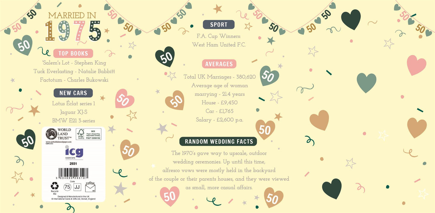 Anniv 50th Golden YYWM 2025