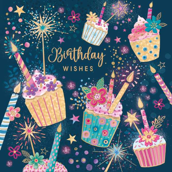 U-FIZZ-CAKES WITH CANDLES