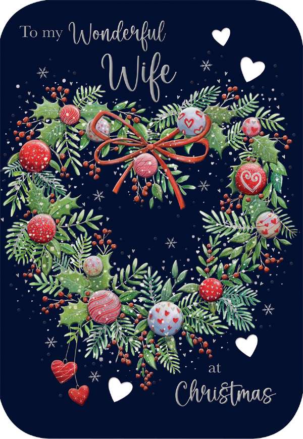 WIFE - DECORATED WREATH