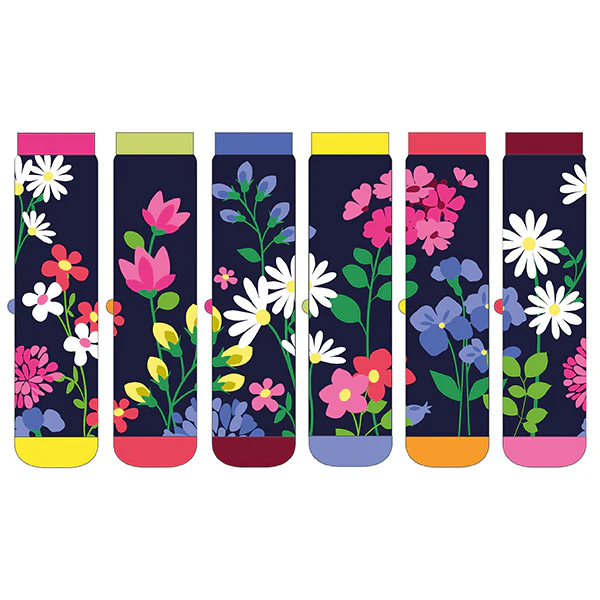 SOCKS 2025 - XMAS - MULTI-PACK (6 ODD SOCKS) - BLOOMING AMAZING