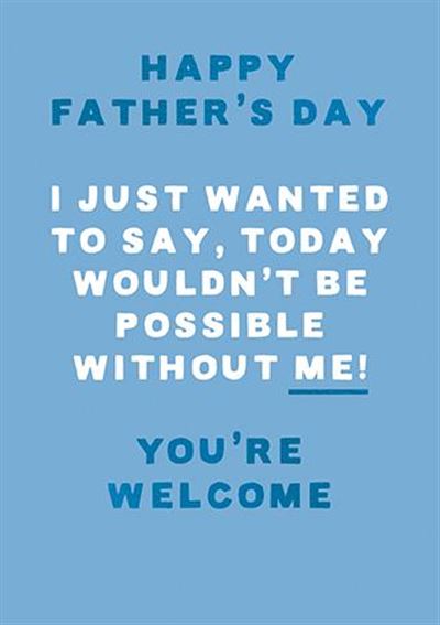 HAPPY FATHERS DAY