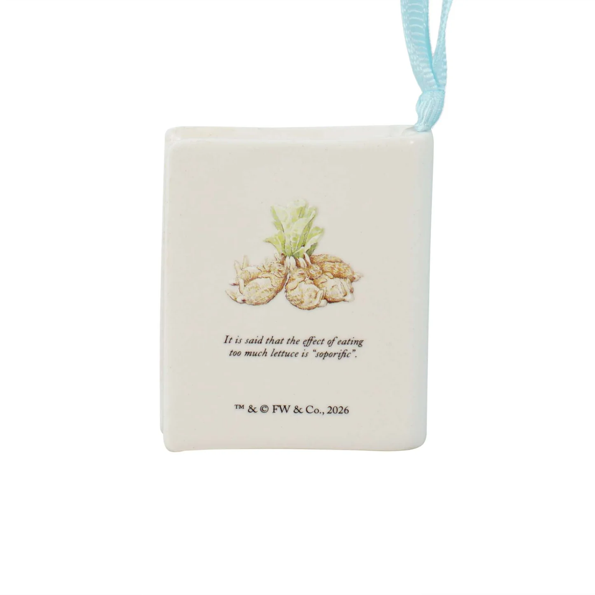 THE FLOPSY BUNNIES BOOK HANGING DECORATION