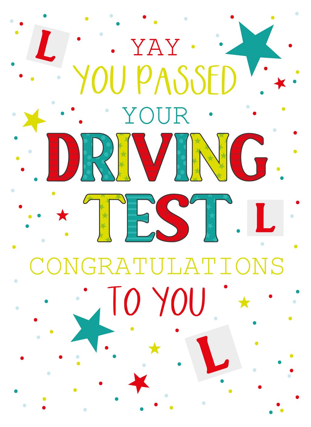 PASSED YOUR DRIVING TEST