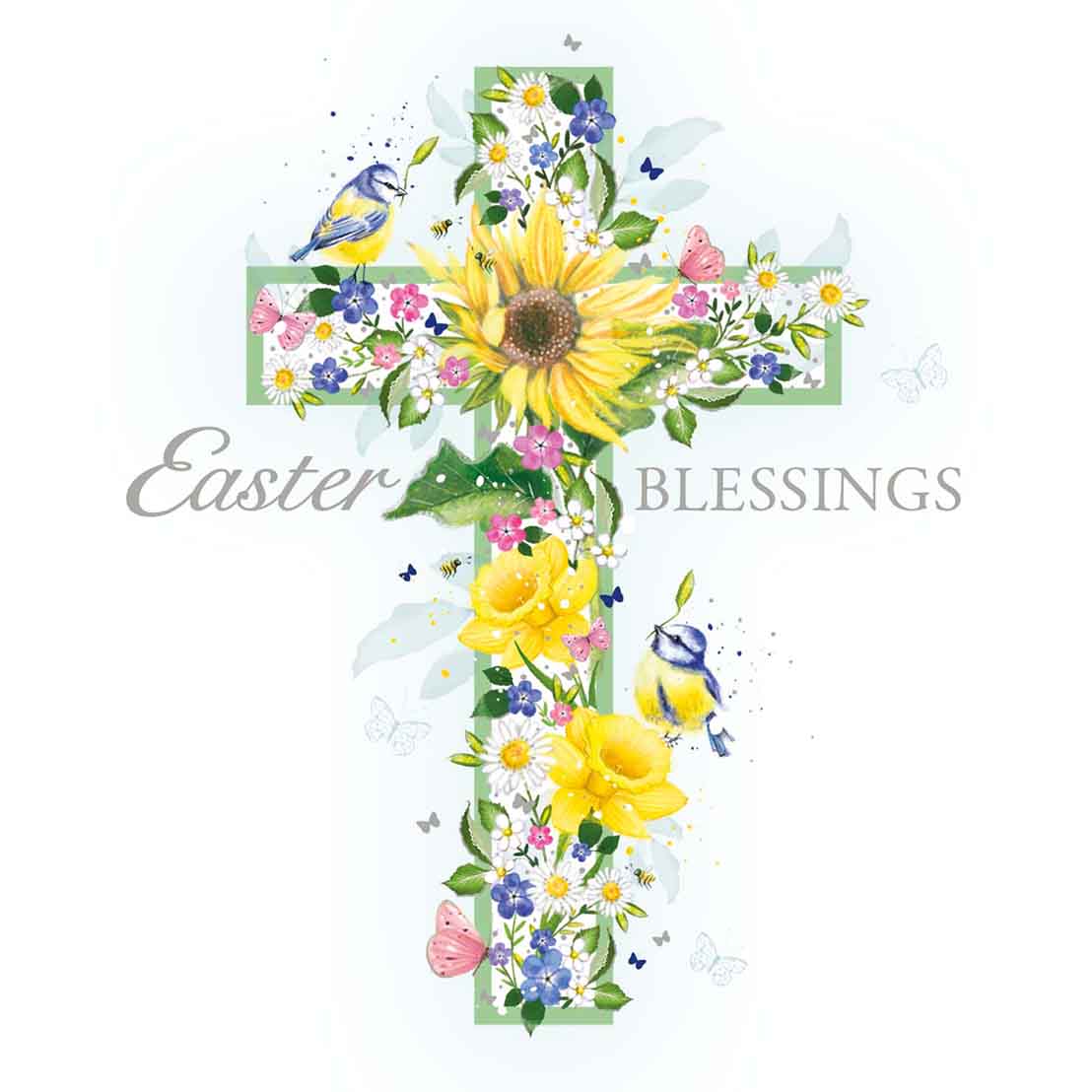39-S4-FLORAL CROSS