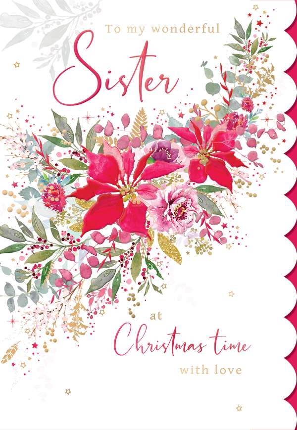 SISTER - CHRISTMAS FLOWERS