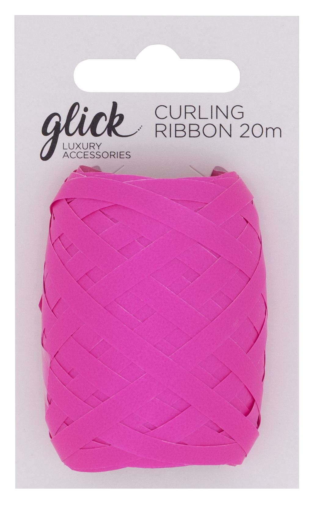 NEON PINK CURLING RIBBON