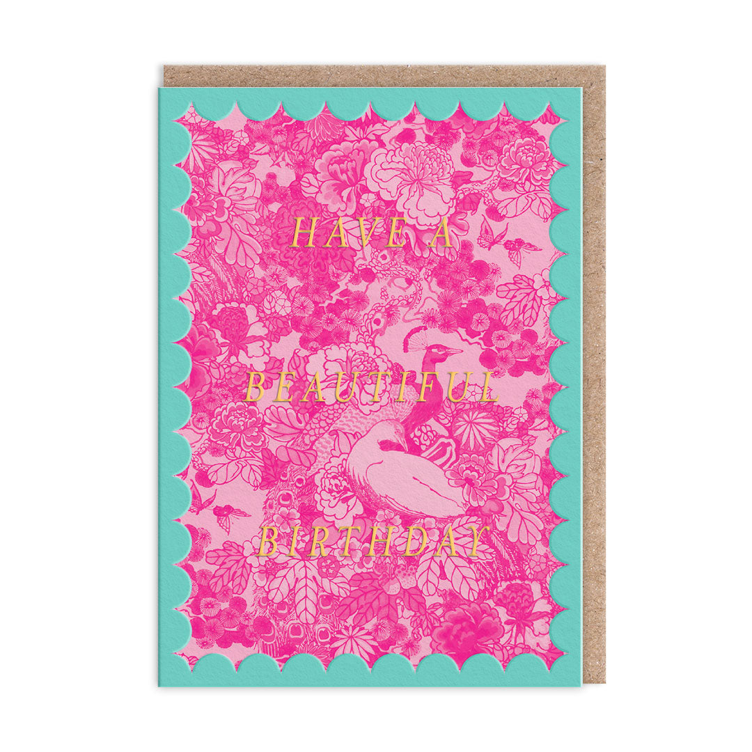 V&A PINK PEACOCK