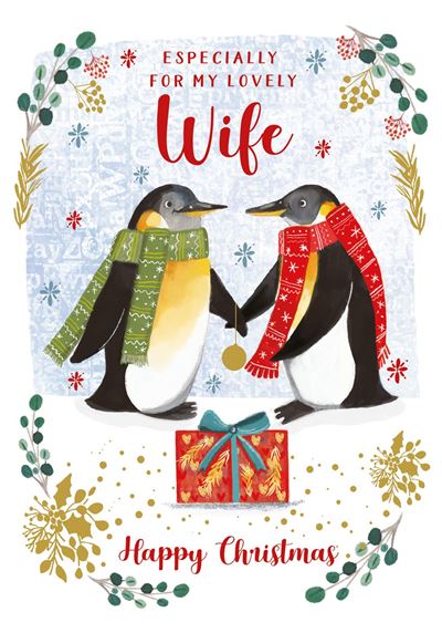 WIFE PENGUIN COUPLE