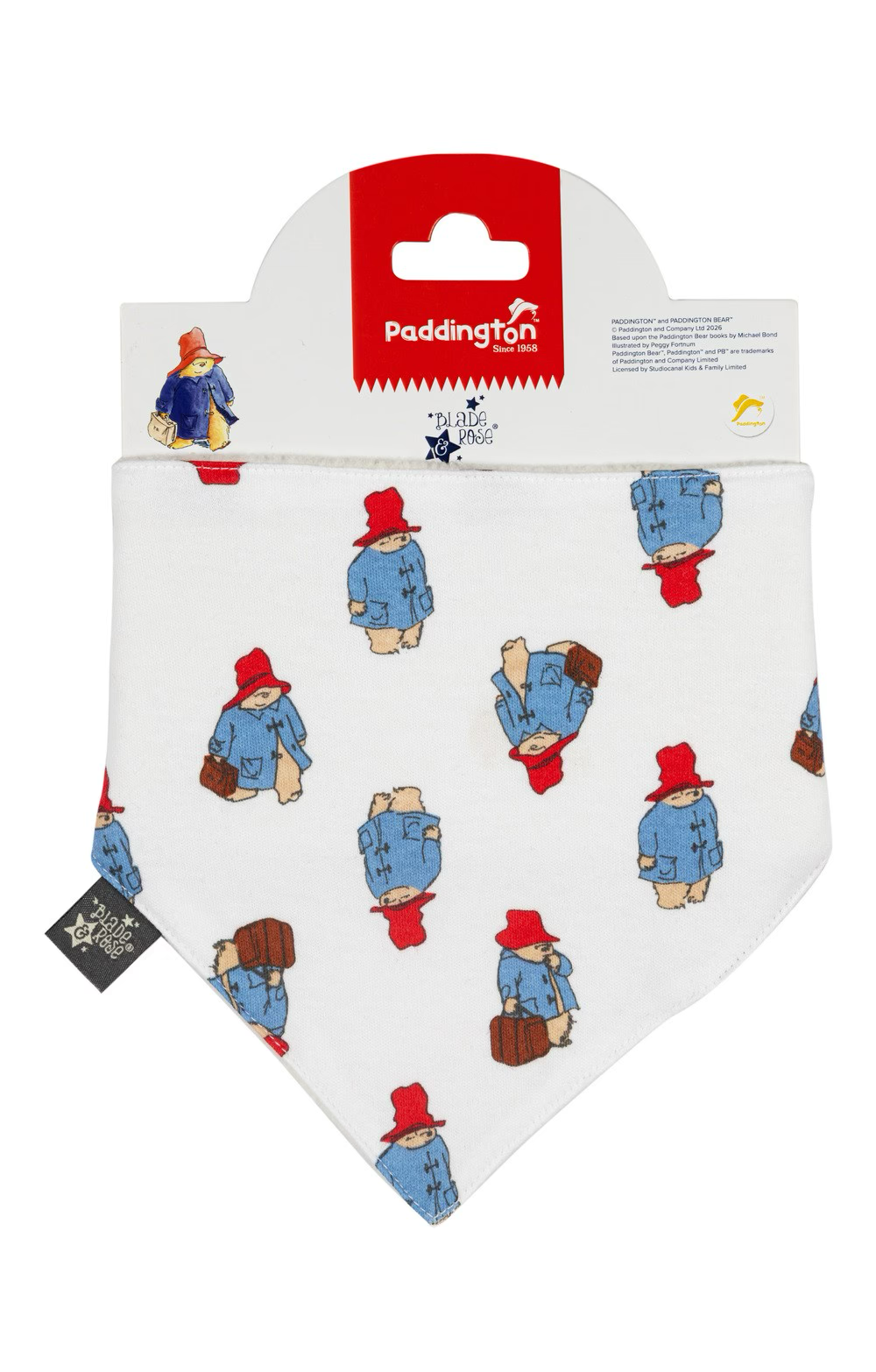 Paddington Loves to Travel Bib
