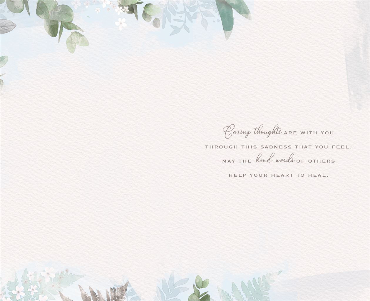 SYMPATHY ON THE LOSS OF YOUR HUSBAND