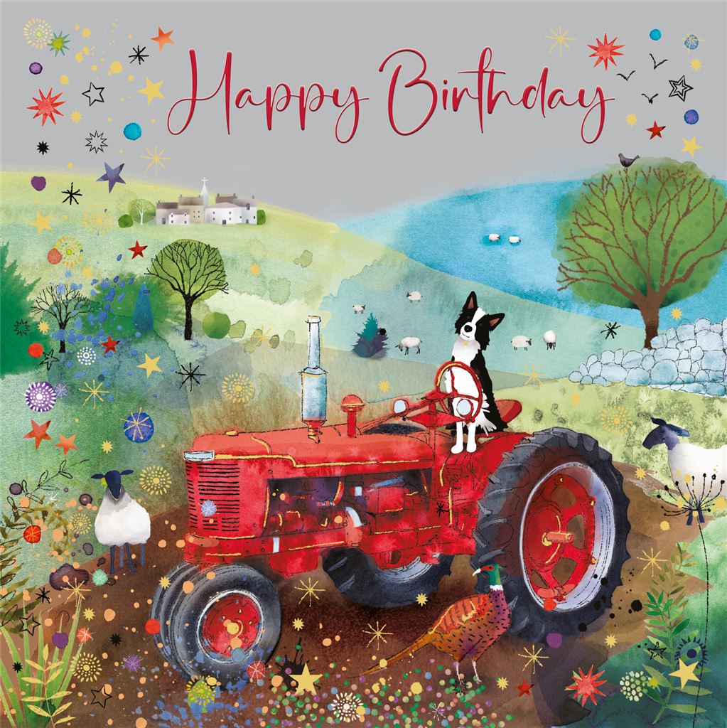 TRACTOR & COLLIE