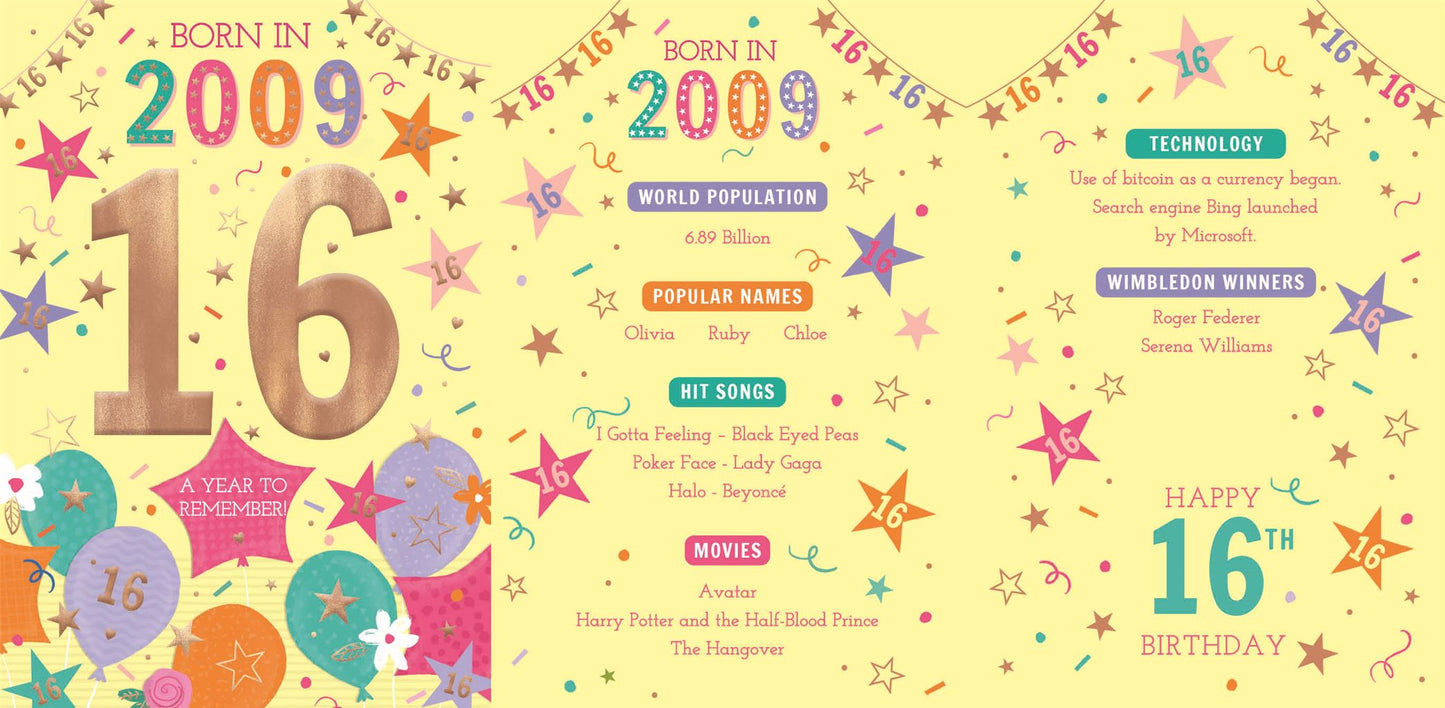 Bday 16th Girl YYWB 2025