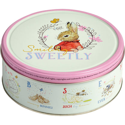 Peter Rabbit Tin With Cookies in Assorted Designs