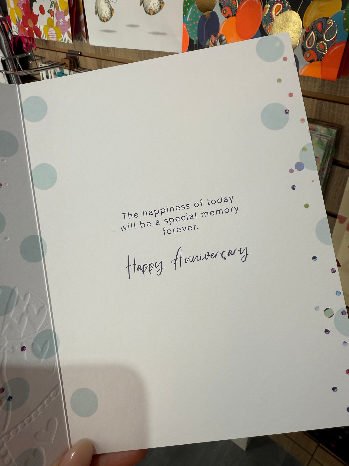ON YOUR ANNIVERSARY