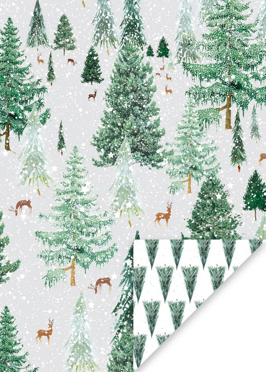 WRAP FINNISH FOREST SILVER