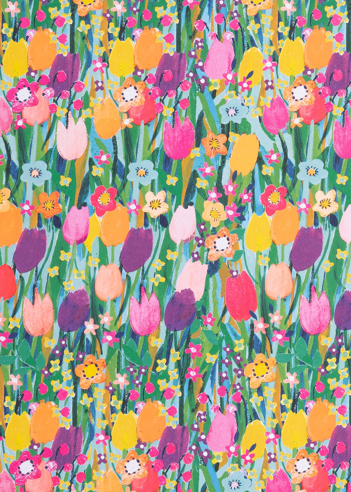 WRAP PS TULIP MEADOW