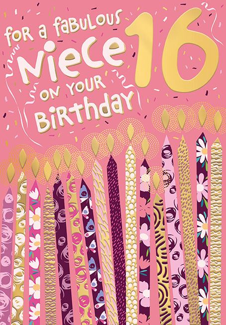 NIECE 16TH BIRTHDAY