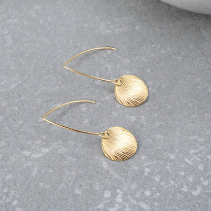 Petal Drop Earrings - Flax Barn Waterproof Jewellery
