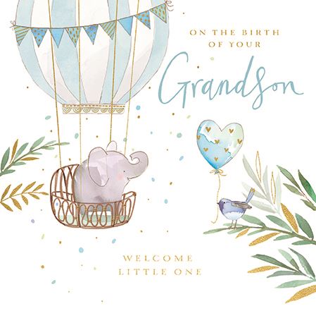 ON THE BIRTH OF YOUR GRANDSON