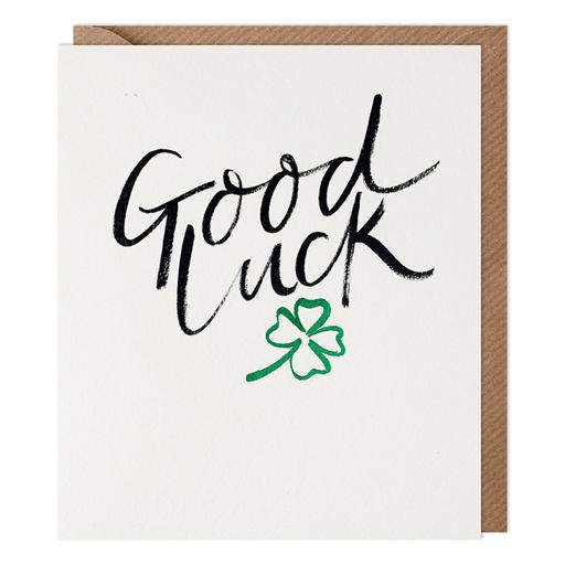 GOOD LUCK