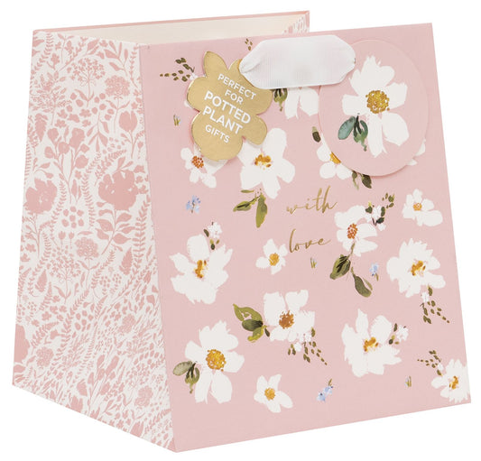 WHITE PEONY PLANT BAG