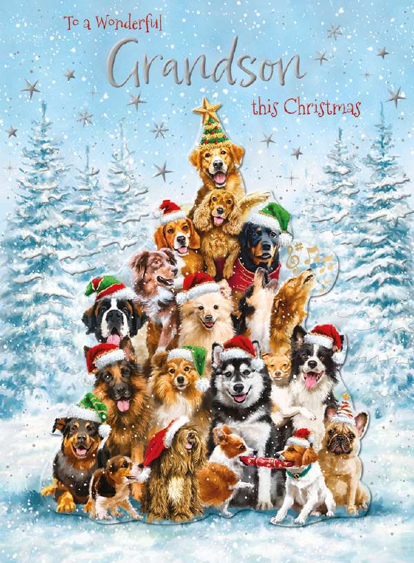 GRANDSON DOG PYRAMID