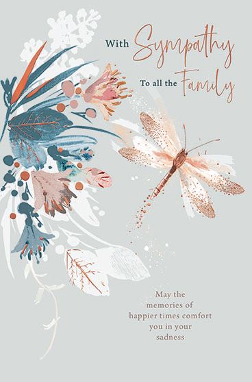 SYMPATHY TO ALL THE FAMILY