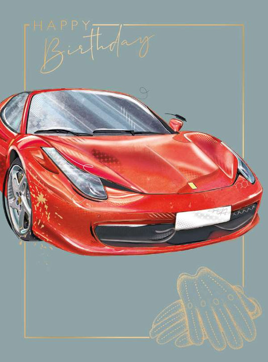 DN-ASPIRE-RED SPORTS CAR