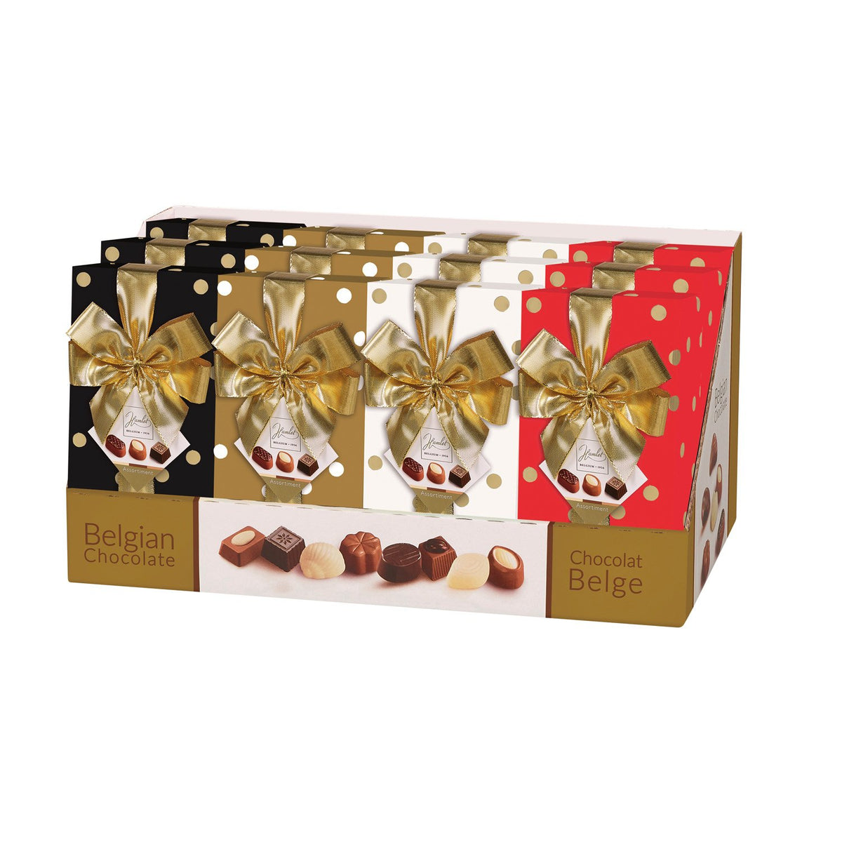 WRAPPED BALLOTIN OF ASSORTED CHOCOLATES