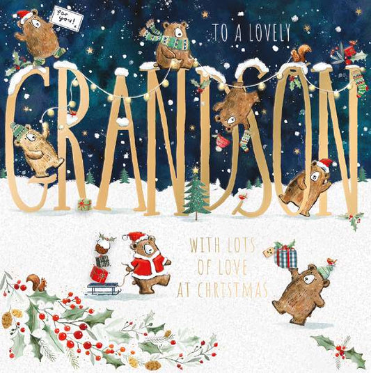 GRANDSON SNOWY BEARS