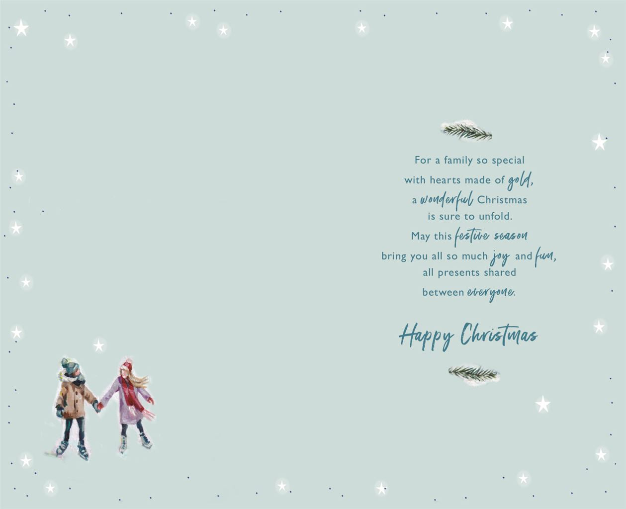 Xmas To All The Family